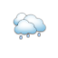 starker Sprhregen